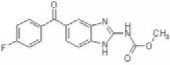 Flubendazol-molekula